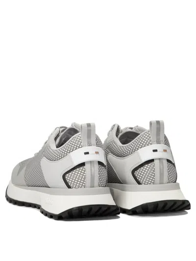 Hugo Boss Boss Jonah Fabric Low-top Sneakers In White