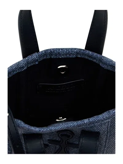 Jw Anderson J.w.anderson 'mini Belt' Shopping Bag In Blue