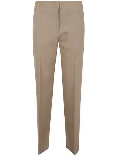 Jil Sander Slightly Cropped Tailored Pant Clothing In Grey