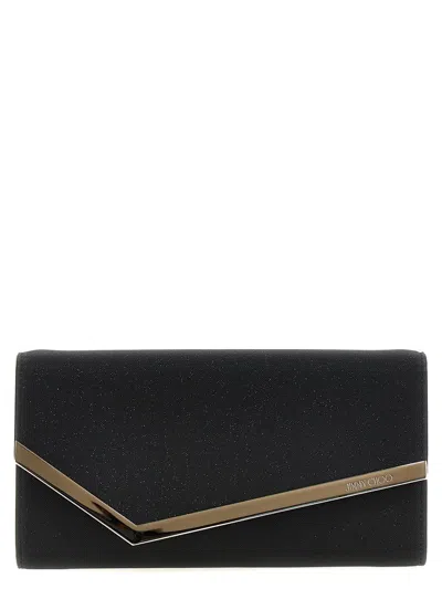 Shop Jimmy Choo 'emmie' Clutch In Black