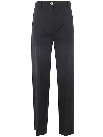 Patou Large Belt Trousers In Black