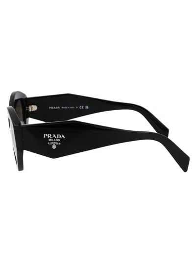 Shop Prada Sunglasses In 1ab0a7 Black