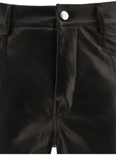 Shop Rick Owens "tyrone" Trousers In Black