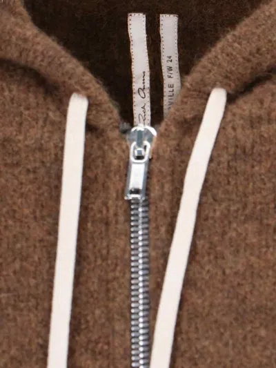 Shop Rick Owens Sweaters In Brown