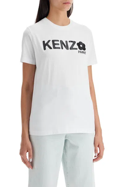 Shop Kenzo "boke Flower 2. In Bianco