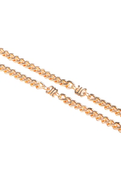 Miss Me Chained Up Belt In Silver