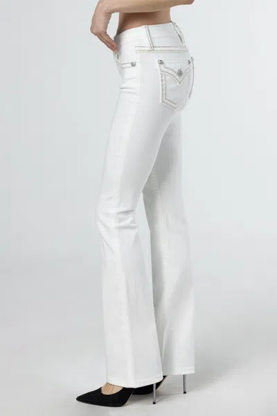 Shop Miss Me Classic White Bootcut Jeans - 34 / 30" / White