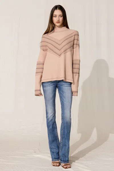 Miss Me Rebel With A Cross Bootcut Jeans In Medium Wash