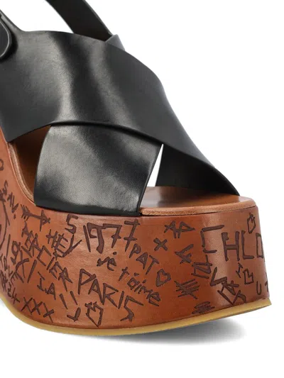 Shop Chloé Heeled Shoes In Black