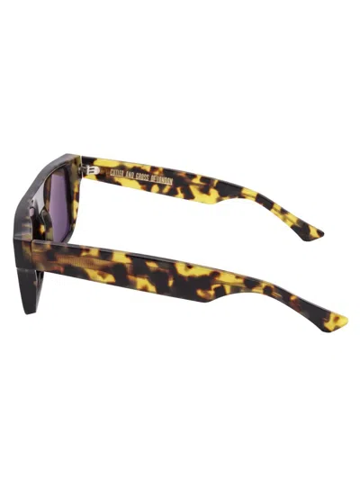 Shop Cutler And Gross Cutler & Gross Sunglasses In Black/camouflage