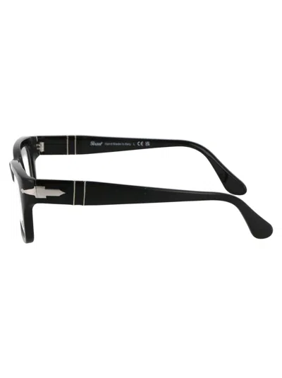 Persol Black Acetate Optical Glasses In 95 Black