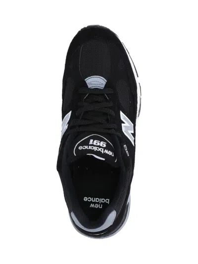 New Balance Grey Made In Uk 991v1 Sneakers In Black