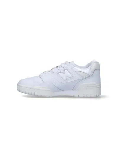 New Balance Sneakers 550 In Calfskin In White