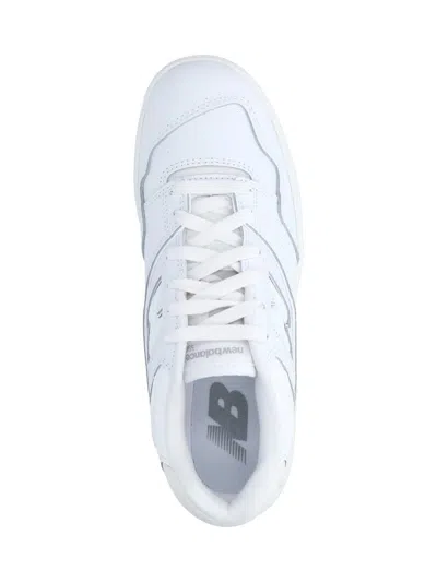 New Balance Sneakers 550 In Calfskin In White
