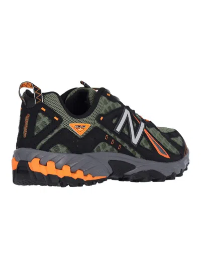 New Balance Low-top Camouflage Pattern Sneakers In Green