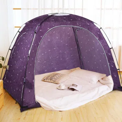 Hivvago Bed Indoor Privacy Play Tent On Bed With Bag