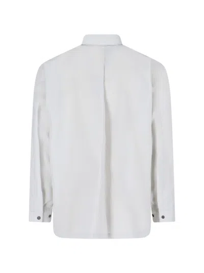 Shop Issey Miyake Homme Plisse'  Shirts In White