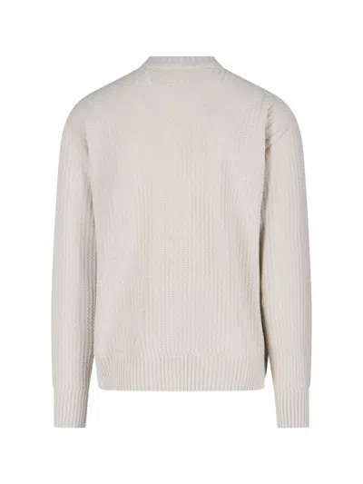 Issey Miyake Crewneck Sweater In Gray