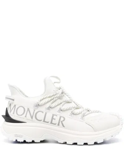 Moncler Lace-up High-top Sneakers Trailgrip Lite 2 In White