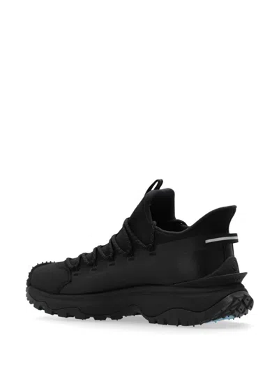 Shop Moncler Trailgrip Lite2 Low Top Sneakers Shoes In Black