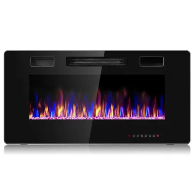 Hivvago 36 Inch Ultra Thin Wall Mounted Electric Fireplace