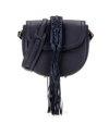 ALTUZARRA Ghianda Saddle Knot leather shoulder bag