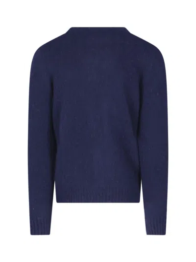 Shop Aspesi Sweaters In Blue