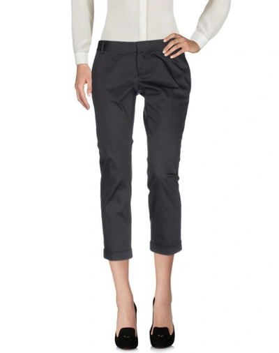 Shop Dsquared2 Cropped Pants & Culottes In Black