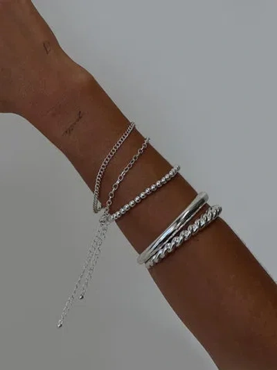 Princess Polly Lower Impact Cerena Bracelet Pack Silver In Silver
