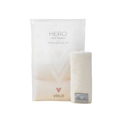 Volo Beauty Salt White Face Towel 3-pack In Default Title