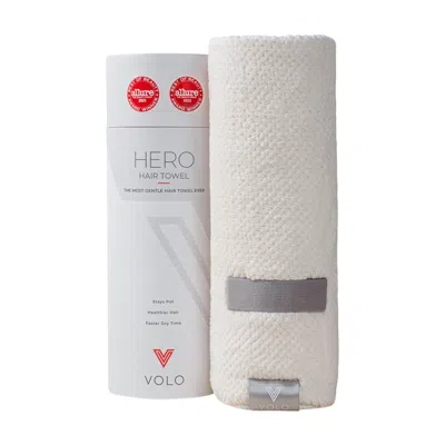 Volo Beauty Salt White Hero Hair Towel In Default Title
