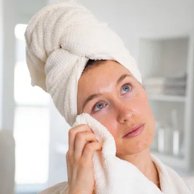 Volo Beauty Salt White Hero Hair Towel In Default Title