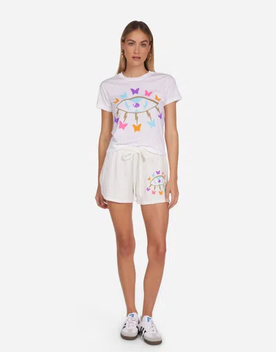 Lauren Moshi Ursula Butterfly Eye In White