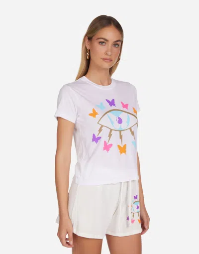 Lauren Moshi Ursula Butterfly Eye In White