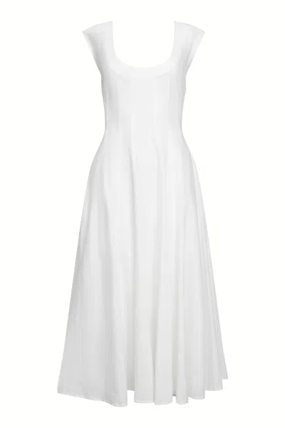 Danielle Guizio Ny Leila Dress In White