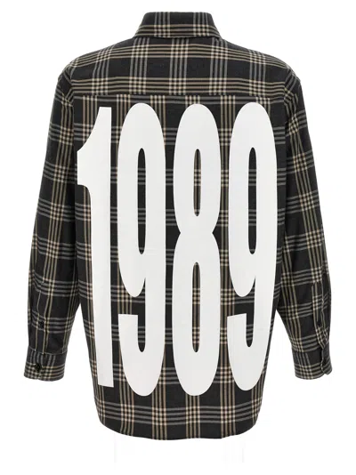 1989 Studio Plaid Shirt Logo Chest Pockets