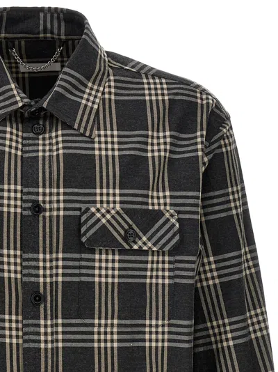 1989 Studio Plaid Shirt Logo Chest Pockets