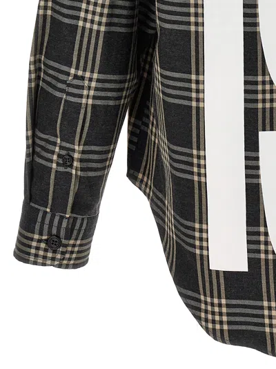 1989 Studio Plaid Shirt Logo Chest Pockets