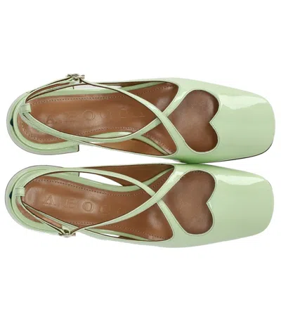 A.bocca Light Green Slingback Pump