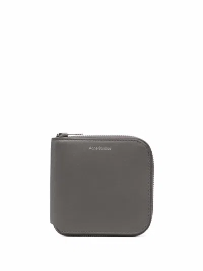 ACNE STUDIOS ACNE STUDIOS LEATHER ZIPPED WALLET 