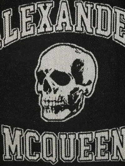 Alexander Mcqueen Alexander Mc Queen Logo Wool Scarf