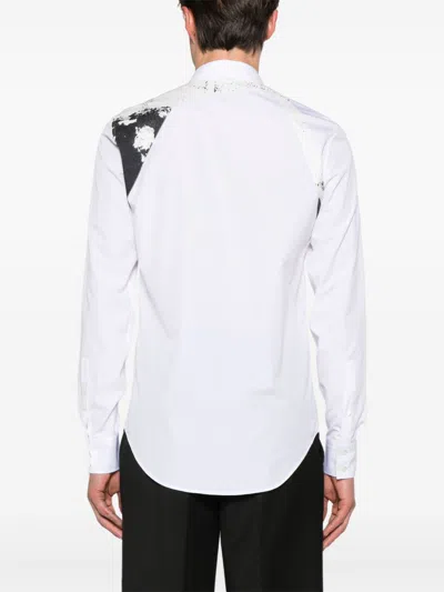 Shop Alexander Mcqueen Alexander Mc Queen Printed Harness Shirt