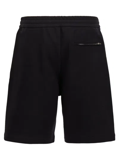 Alexander Mcqueen Alexander Mc Queen Bermuda Shorts With Selvedge Logo Band
