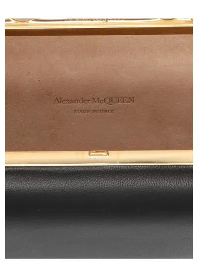 Alexander Mcqueen Skull Four Ring Embellished Clutch