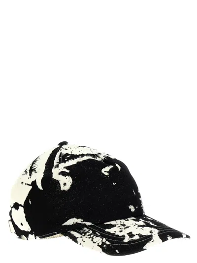 Alexander Mcqueen Mcqueen Men All Over Print Cap