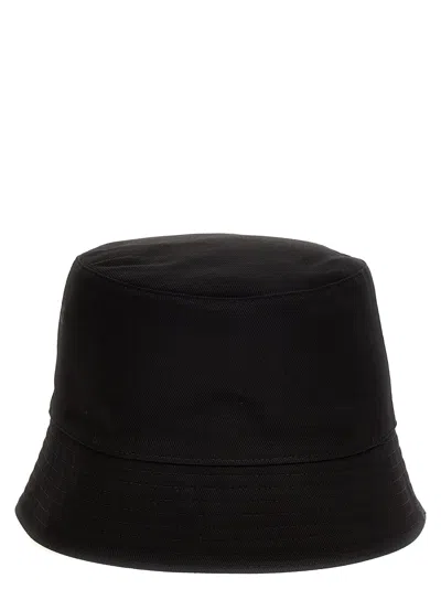 Alexander Mcqueen Mcqueen Logo Bucket Hat In Black
