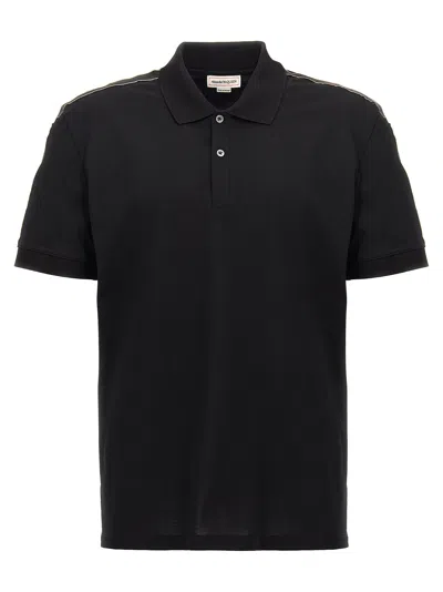 Alexander Mcqueen Organic Cotton Piquet Polo Shirt