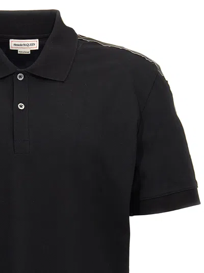 Alexander Mcqueen Organic Cotton Piquet Polo Shirt