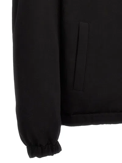 Alexander Mcqueen Graffiti Reversible Jacket In Green