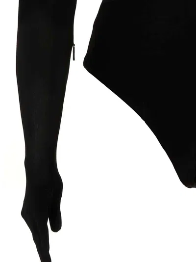 Ambush Heart Shaped Gloves Bodysuit